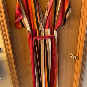 Jumpsuit from Eva Mendes collection from New York & Company.